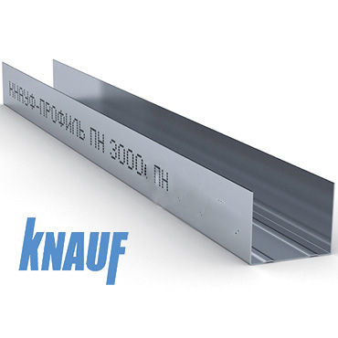 Профиль направляющий Knauf 100х40 мм 3 м 0,60 мм