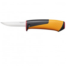 Нож строительный Fiskars 1023620 со встроенной точилкой