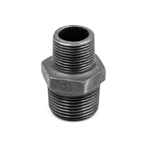 Ниппель переходной чугун Ду 40х32 (1 1/2"х1 1/4") НР Fittex PLUS
