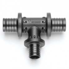 Тройник PPSU Rehau PX 25х20х25 мм с уменьшенным боковым проходом