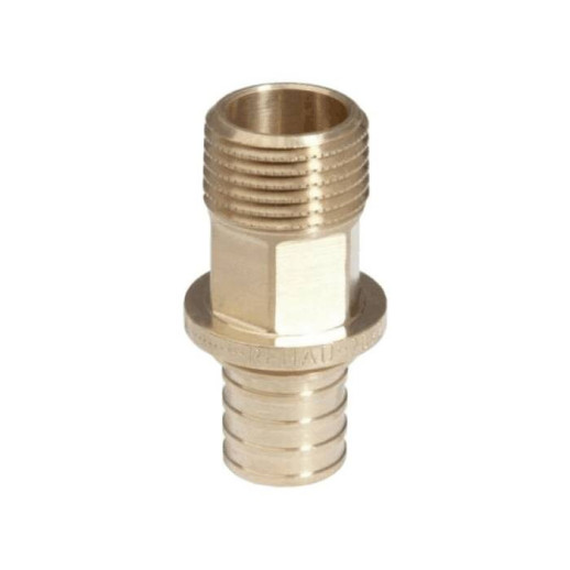 Муфта для PE-X бронза RAUTITAN RX Дн 20х1" НР Rehau 13660551001 (11379951001)