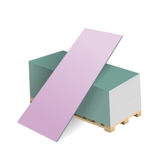 Гипсокартон ГКЛВО Волма 1200х2500х12,5 мм влагоогнестойкий