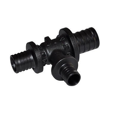 Тройник PPSU Rehau PX 32х20х25 мм с уменьшенным боковым и торцевым проходами