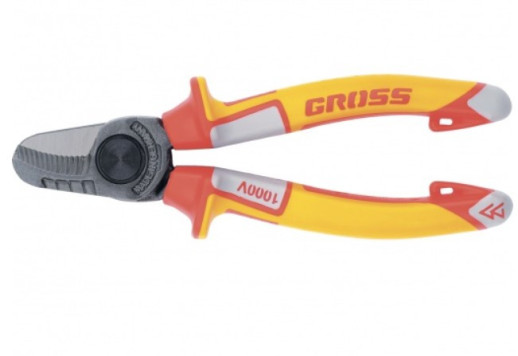 Кабелерез Gross 17725 160 мм диэлектрические рукоятки