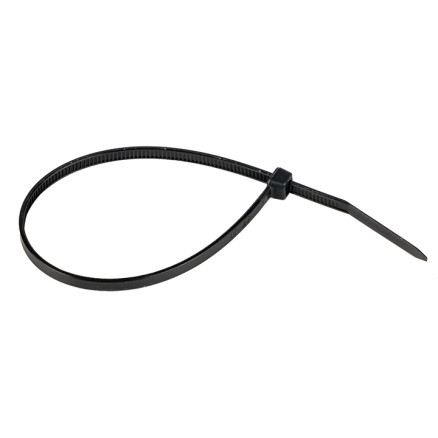 Хомут кабельный EKF plc-cb-2.5x100 2.5х100 мм черный 100 шт