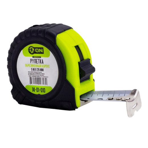 Рулетка ON 14-01-010 5 м 25 мм