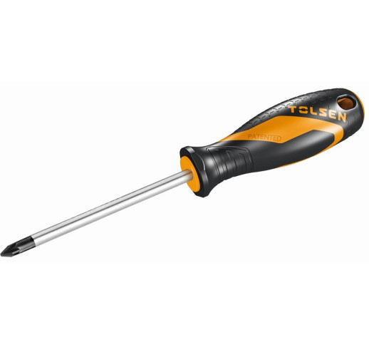 Отвертка крестовая Tolsen Gripro TT20013 Pozidriv №3 150 мм