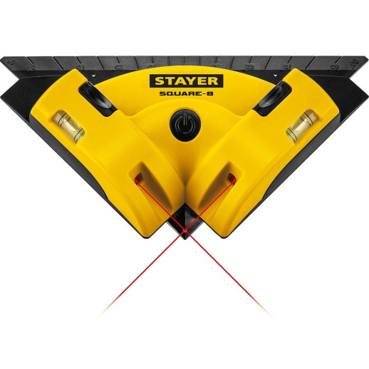 Угольник лазерный для кафеля Stayer Square-8 34928