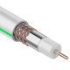 Кабель коаксиальный Rexant Indoor  01-2431-50 SAT 703B 75Ом Cu/Al/Cu белый 50 м