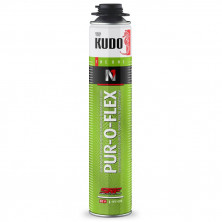 Пена полиуретановая монтажная Kudo Proff Pur-O-Flex высокоэластичная 1000 мл  