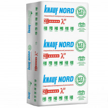 Минеральная вата Knauf Nord S33MR 100x600x1250 мм 6 шт в упаковке  