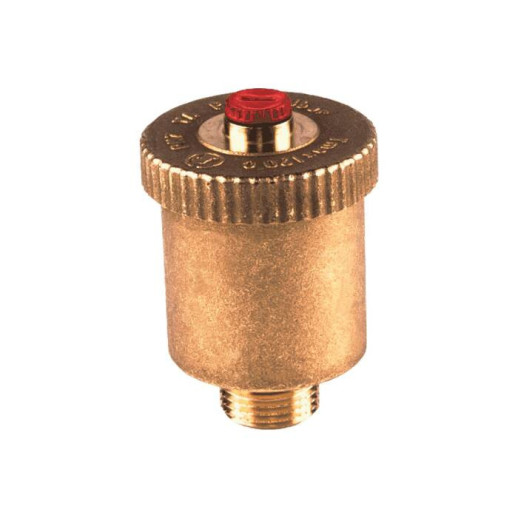 Воздухоотводчик автоматический латунь R99 Ду 15 Ру14 G1/2" НР прямой Giacomini R99Y003