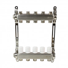 Группа коллекторная Aquasfera 9504-03 4 выхода 1х3/4 дюйма под евроконус