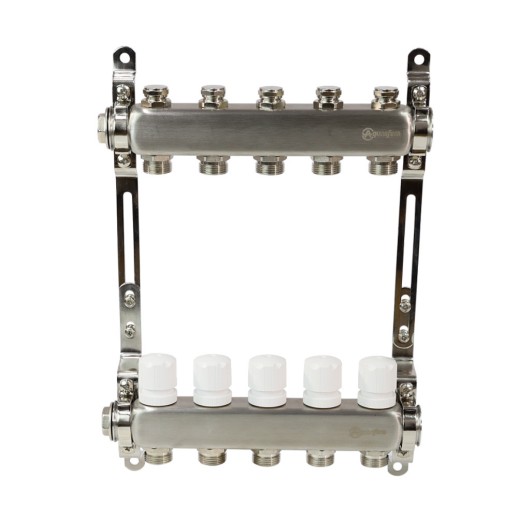 Группа коллекторная Aquasfera 9504-03 4 выхода 1х3/4 дюйма под евроконус