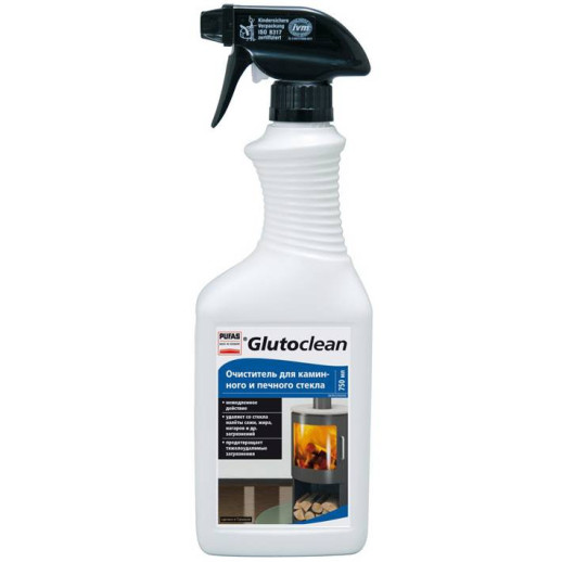 Очиститель для каминного и печного стекла Pufas Glutoclean N369 Gl.Kamin U.Ofengl.Rein 0,75 л