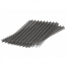 Сетка дорожная черная в картах 100х100х3 мм 1,5х2 м