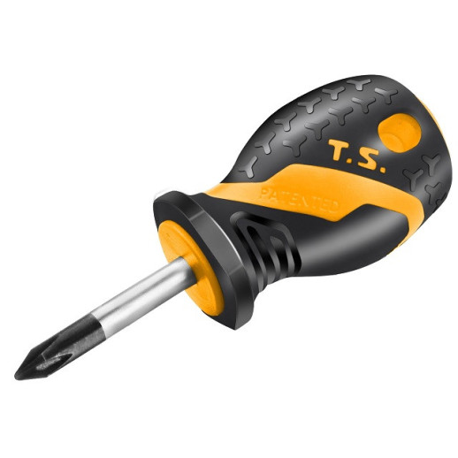 Отвертка крестовая Tolsen Gripro TT20134 Phillips №2 38 мм