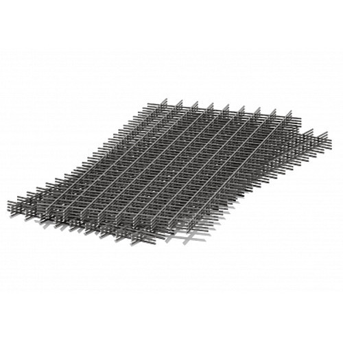 Сетка дорожная черная в картах 100х100х4 мм 1,5х2 м