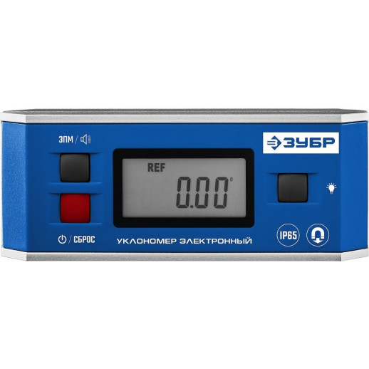 Мини уровень-уклономер электронный Зубр Профессионал 34745_z01