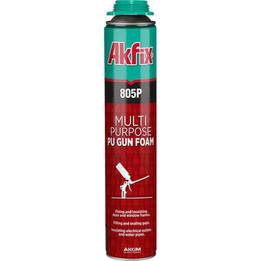 Пена монтажная профессиональная Akfix 805P FA001 850 гр  