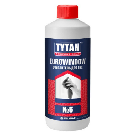 Очиститель для ПВХ Tytan Eurowindow №5  950 мл