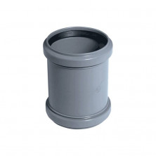 Муфта PP-H ремонтная серая Дн 110 б/нап в/к Политэк 301110