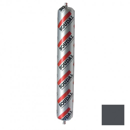 Герметик полиуретановый Soudal Soudaflex 40 FC Антрацит 600 мл  