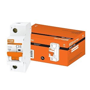 Авт. выкл. ВА47-100 1Р 35А 10кА х-ка С TDM SQ0207-0050