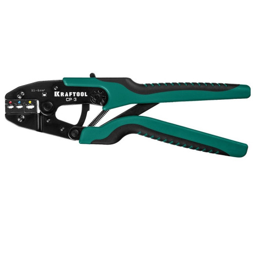 Пресс-клещи для изолированных наконечников Kraftool 45461-3 CP-3 0,5-6 мм2