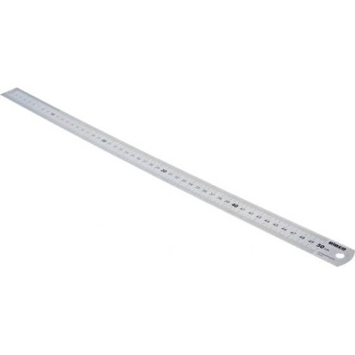 Линейка измерительная Biber 40164 нержавеющая сталь 500 мм