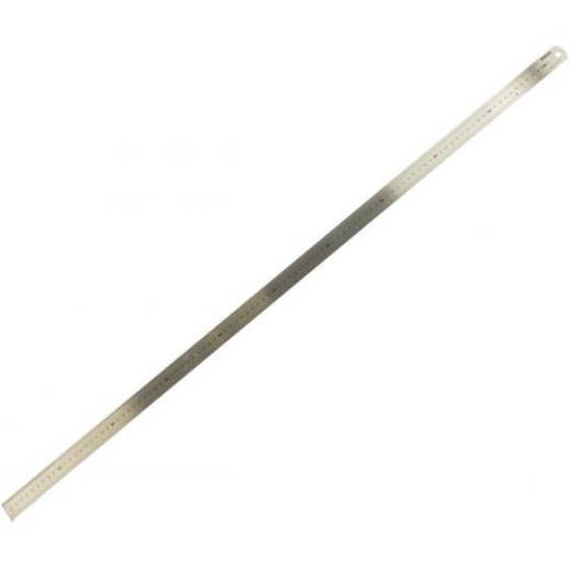 Линейка измерительная Biber 40165 нержавеющая сталь 1000 мм