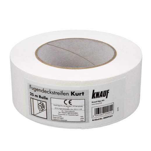 Лента армирующая Knauf Курт бумажная 25000x50x0,2 мм