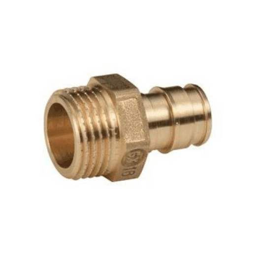 Муфта для PE-X латунь GX107 Дн 20х3/4" НР Giacomini GX107Y044