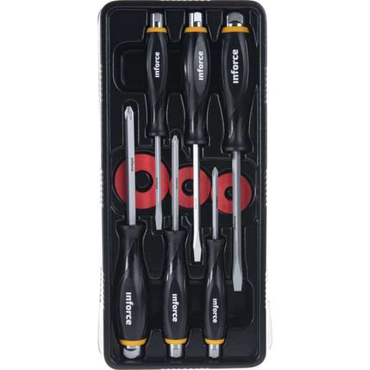 Набор отверток ударных Inforce 06-09-91 15849830 6 штук