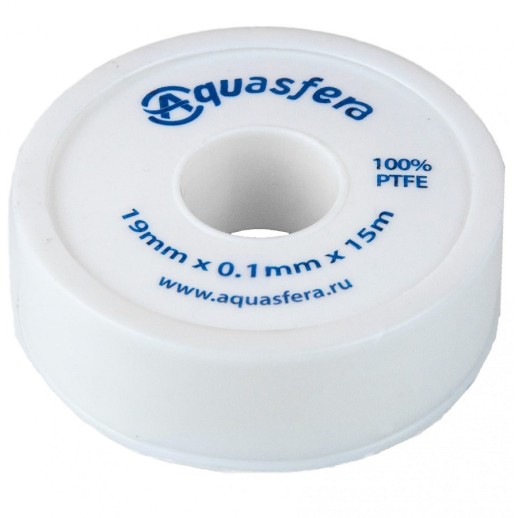 Лента-фум Aquasfera 6020-03 19х0,1 мм 15 м