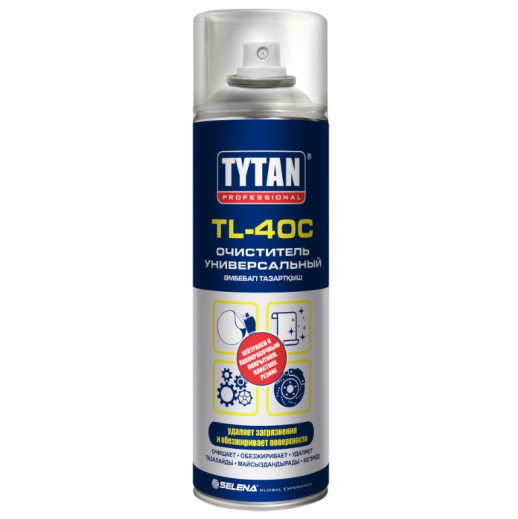 Очиститель универсальный Tytan Professional TL-40C бесцветный 400 мл
