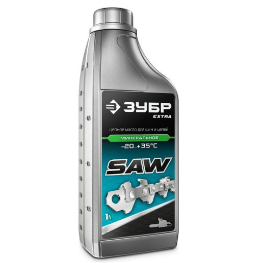 Масло минеральное цепное Зубр Extra 70620-1 1 л