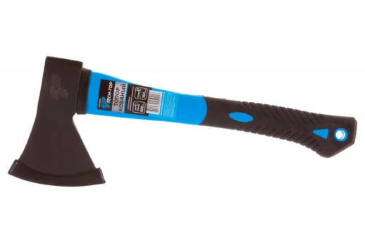 TECH-TOP Топор кованный пласт обрезин.ручка. 600 г 1/6/24 122-0600 135660  