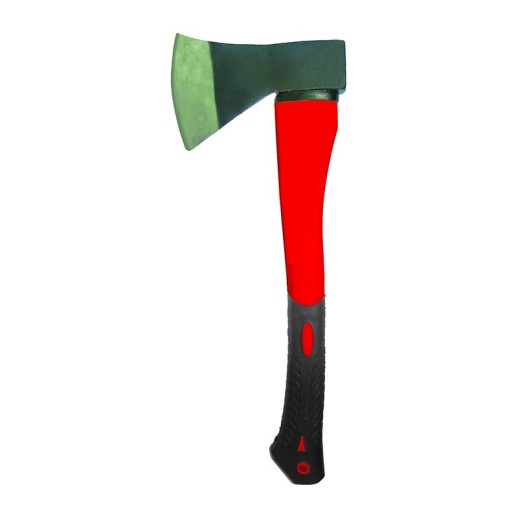 Топор Biber Профи кованый с фиберглассовой обрезиненной ручкой 1кг 85123  