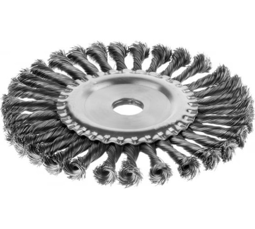 Щетка дисковая для УШМ Mirax 35140-200 жгутированная проволока 200 мм