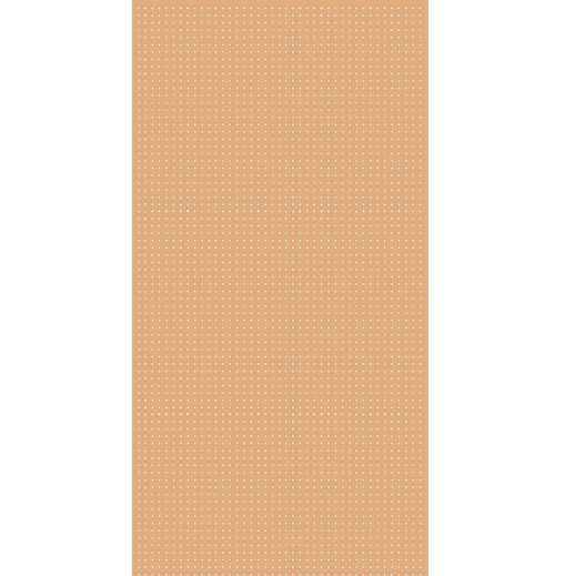 Крафтпанель перфорированная Стильный Дом v532112 белая 2440х1220х6 мм