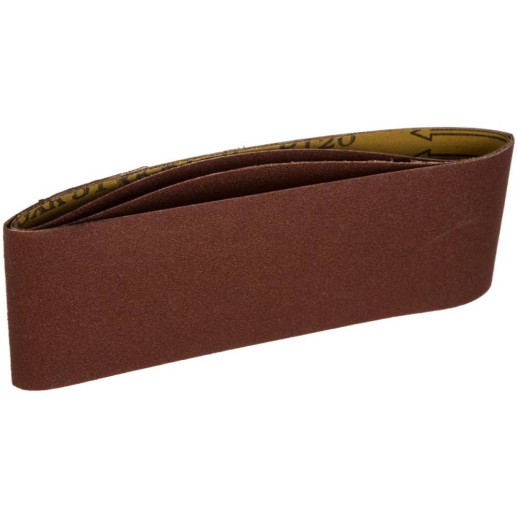 Лента бесконечная Biber 70335 для ленточно-шлифовальных машин P120 75х457 мм