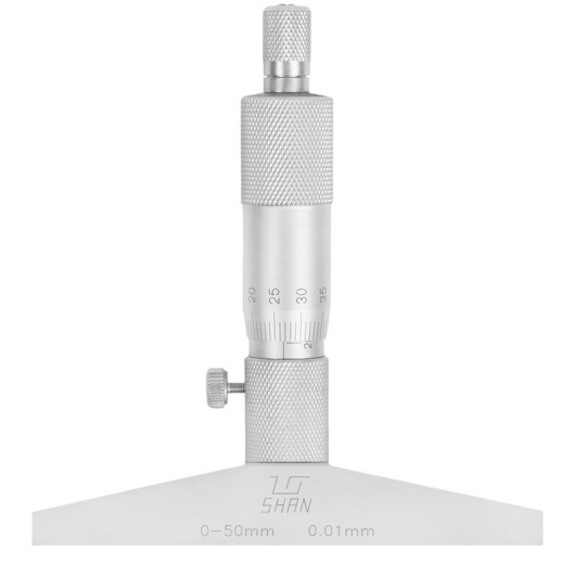 Глубиномер микрометрический Shahe 1121586 ГМ-50 0,01 мм