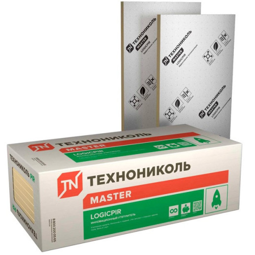 Теплоизоляция Технониколь Logicpir Ф/Ф L 1190х590х40 мм  