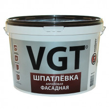 Шпатлевка акриловая VGT фасадная 3,6 кг