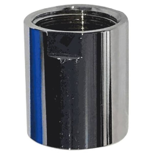 Муфта для полотенцесушителя SantechSystems Ду 25 мм с внутренней резьбой латунная хромированная