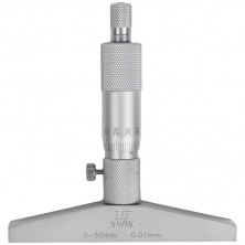 Глубиномер микрометрический Shan 351301 ГМ-50 мм 0,01 мм
