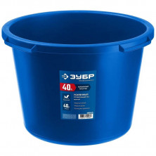 Таз строительный Зубр 06094-45 усиленный круглый 40 л