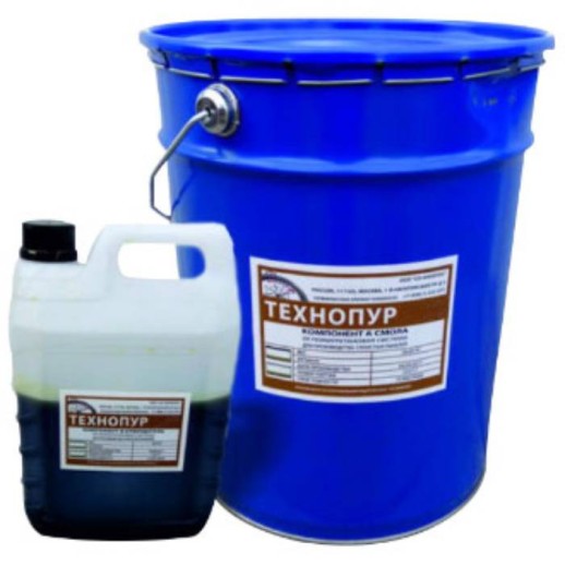 Клей полиуретановый Технопур 135 пастообразный компонент А 21 кг  