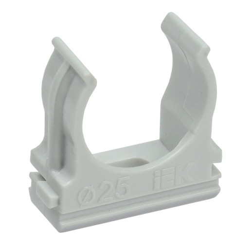 Держатель для труб IEK CF25 с защелкой, CTA10D-CF25-K41-100